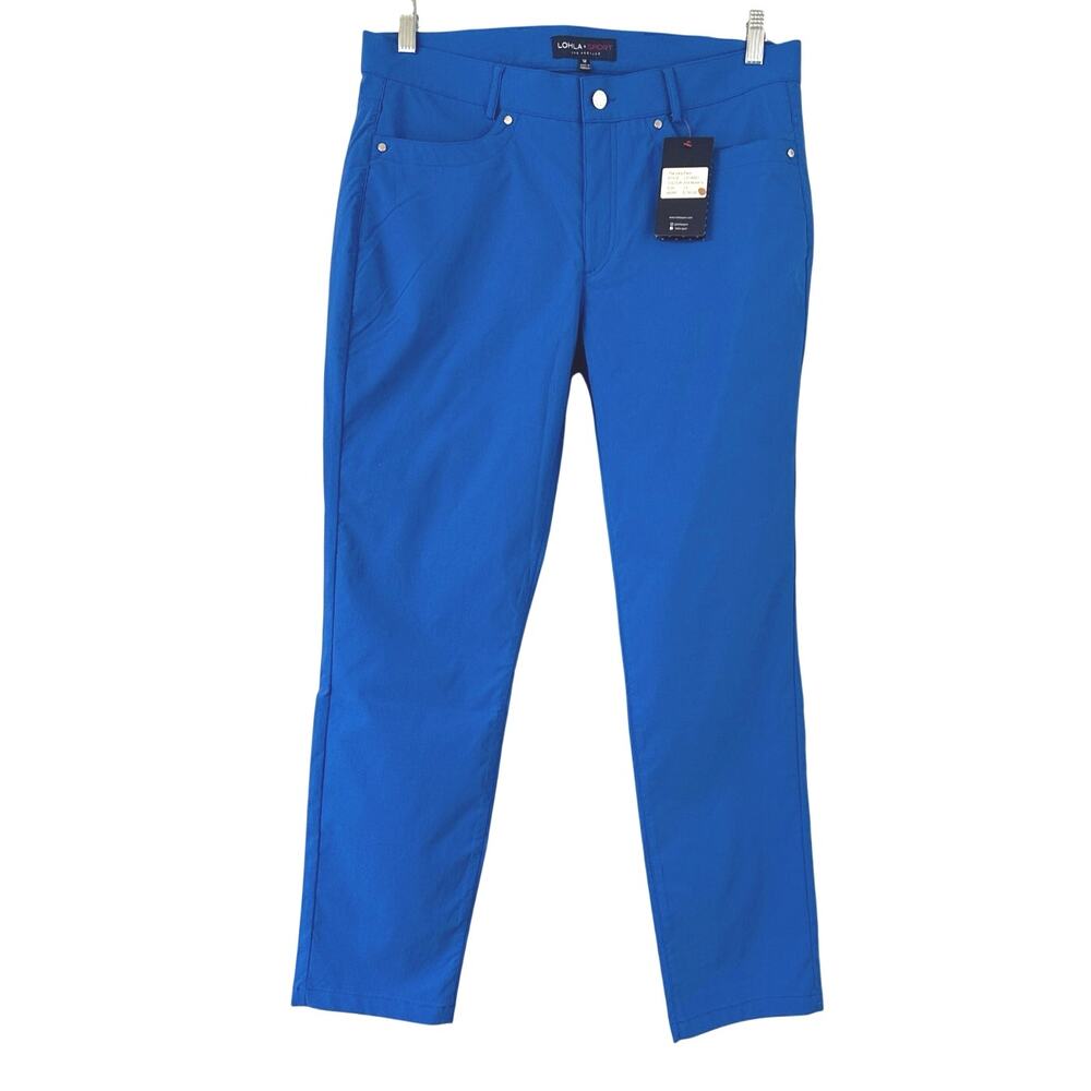 LOHLA SPORT NWT The Very Pant in Blueberry Blue Womens Size 12